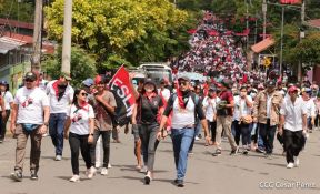 Caminata en homenaje a los héroes y mártires del Repliegue Táctico
