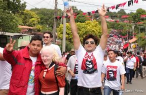 Caminata en homenaje a los héroes y mártires del Repliegue Táctico