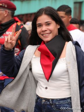 Caminata en homenaje a los héroes y mártires del Repliegue Táctico