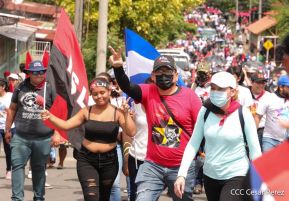 Caminata en homenaje a los héroes y mártires del Repliegue Táctico