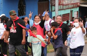 Caminata en homenaje a los héroes y mártires del Repliegue Táctico
