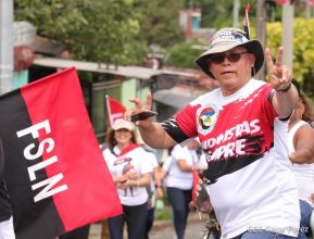Caminata en homenaje a los héroes y mártires del Repliegue Táctico
