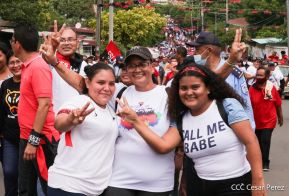 Caminata en homenaje a los héroes y mártires del Repliegue Táctico