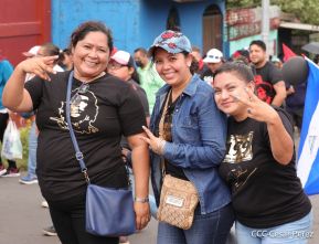 Caminata en homenaje a los héroes y mártires del Repliegue Táctico