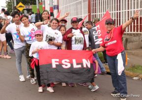 Caminata en homenaje a los héroes y mártires del Repliegue Táctico
