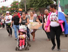 Caminata en homenaje a los héroes y mártires del Repliegue Táctico