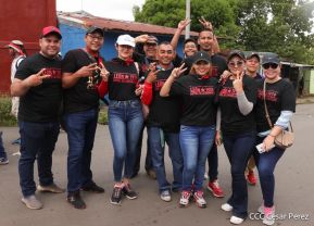 Caminata en homenaje a los héroes y mártires del Repliegue Táctico