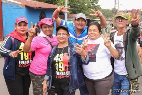 Caminata en homenaje a los héroes y mártires del Repliegue Táctico