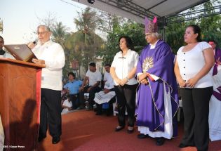 Masaya se desbordó en recibimiento al Cardenal Leopoldo Brenes