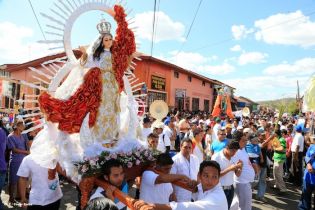 Masaya se desbordó en recibimiento al Cardenal Leopoldo Brenes