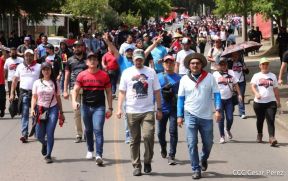 43/19: Caminata honrando a Julio Buitrago que se hizo inmortal en julio