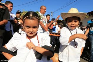 Masaya se desbordó en recibimiento al Cardenal Leopoldo Brenes
