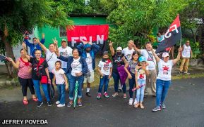 Caminatas y caravanas en toda Nicaragua en Fuerza de Victorias celebrando el 43/19