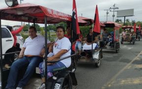 Caminatas y caravanas en toda Nicaragua en Fuerza de Victorias celebrando el 43/19
