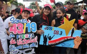 Caminatas y caravanas en toda Nicaragua en Fuerza de Victorias celebrando el 43/19
