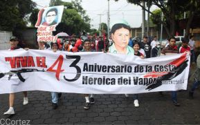 Caminatas y caravanas en toda Nicaragua en Fuerza de Victorias celebrando el 43/19