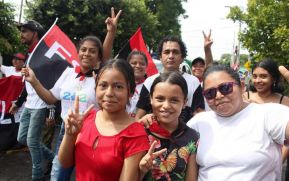 Caminatas y caravanas en toda Nicaragua en Fuerza de Victorias celebrando el 43/19