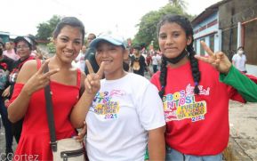 Caminatas y caravanas en toda Nicaragua en Fuerza de Victorias celebrando el 43/19