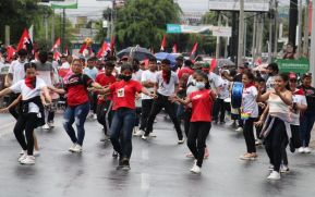 Caminatas y caravanas en toda Nicaragua en Fuerza de Victorias celebrando el 43/19