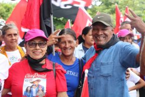 Caminatas y caravanas en toda Nicaragua en Fuerza de Victorias celebrando el 43/19