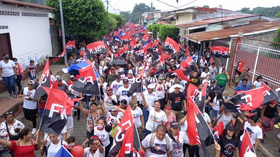 Caminatas y caravanas en toda Nicaragua en Fuerza de Victorias celebrando el 43/19