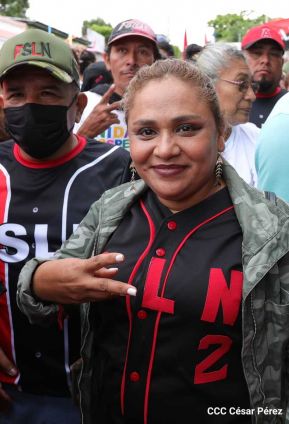 Caminatas y caravanas en toda Nicaragua en Fuerza de Victorias celebrando el 43/19