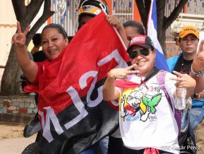 Caminatas y caravanas en toda Nicaragua en Fuerza de Victorias celebrando el 43/19