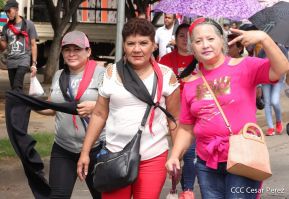 Caminatas y caravanas en toda Nicaragua en Fuerza de Victorias celebrando el 43/19
