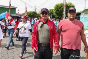Caminatas y caravanas en toda Nicaragua en Fuerza de Victorias celebrando el 43/19