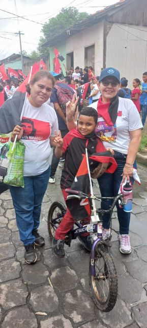 Caminatas y caravanas en toda Nicaragua en Fuerza de Victorias celebrando el 43/19