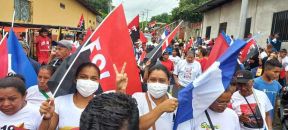 Caminatas y caravanas en toda Nicaragua en Fuerza de Victorias celebrando el 43/19