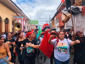 Caminatas y caravanas en toda Nicaragua en Fuerza de Victorias celebrando el 43/19