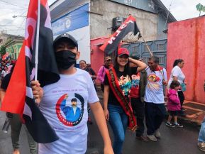 Caminatas y caravanas en toda Nicaragua en Fuerza de Victorias celebrando el 43/19