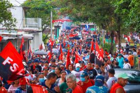 Caminatas y caravanas en toda Nicaragua en Fuerza de Victorias celebrando el 43/19