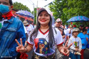 Caminatas y caravanas en toda Nicaragua en Fuerza de Victorias celebrando el 43/19