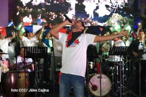 Presidente Daniel Ortega y Compañera Rosario presiden acto del 43/19 de la Revolución Sandinista