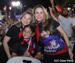 Presidente Daniel Ortega y Compañera Rosario presiden acto del 43/19 de la Revolución Sandinista