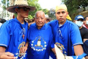 Entre fe y tradición Santo Domingo recorre las calles de Managua