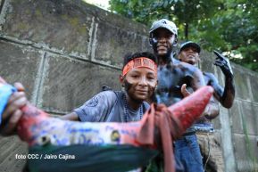 Entre fe y tradición Santo Domingo recorre las calles de Managua