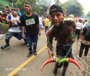 Entre fe y tradición Santo Domingo recorre las calles de Managua