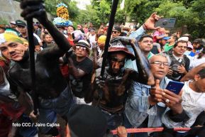 Entre fe y tradición Santo Domingo recorre las calles de Managua