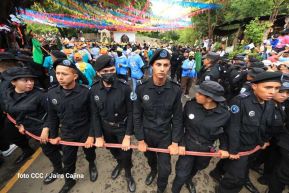 Entre fe y tradición Santo Domingo recorre las calles de Managua