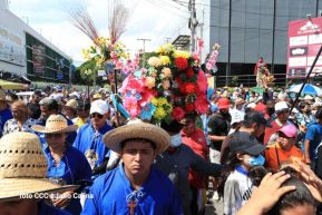 Entre fe y tradición Santo Domingo recorre las calles de Managua