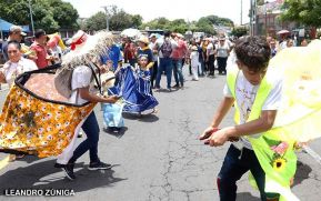 Entre fe y tradición Santo Domingo recorre las calles de Managua