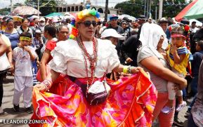 Entre fe y tradición Santo Domingo recorre las calles de Managua