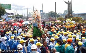 Entre fe y tradición Santo Domingo recorre las calles de Managua