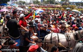 Entre fe y tradición Santo Domingo recorre las calles de Managua