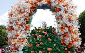 Entre fe y tradición Santo Domingo recorre las calles de Managua