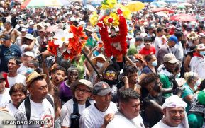 Entre fe y tradición Santo Domingo recorre las calles de Managua