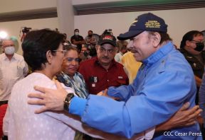 Acto del 43 aniversario de la fundación de la Fuerza Aérea del Ejército de Nicaragua